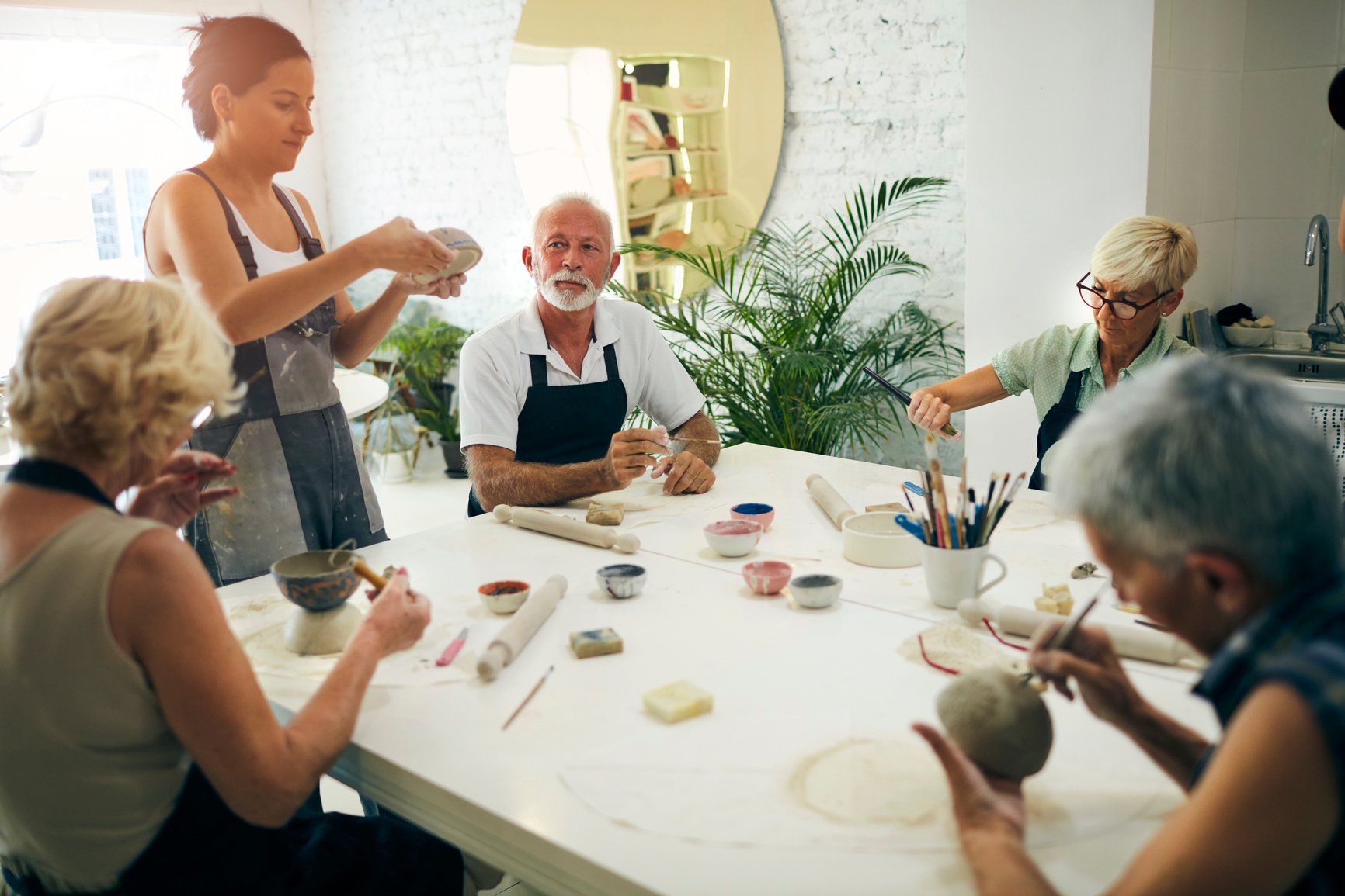 Seniors Ceramics Classes